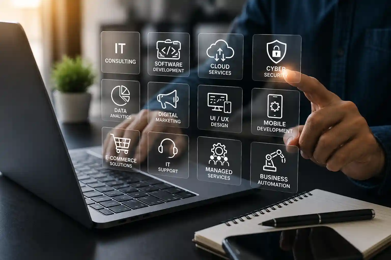 Apextra Solutions services background
